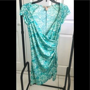 Faux Wrap Dress M